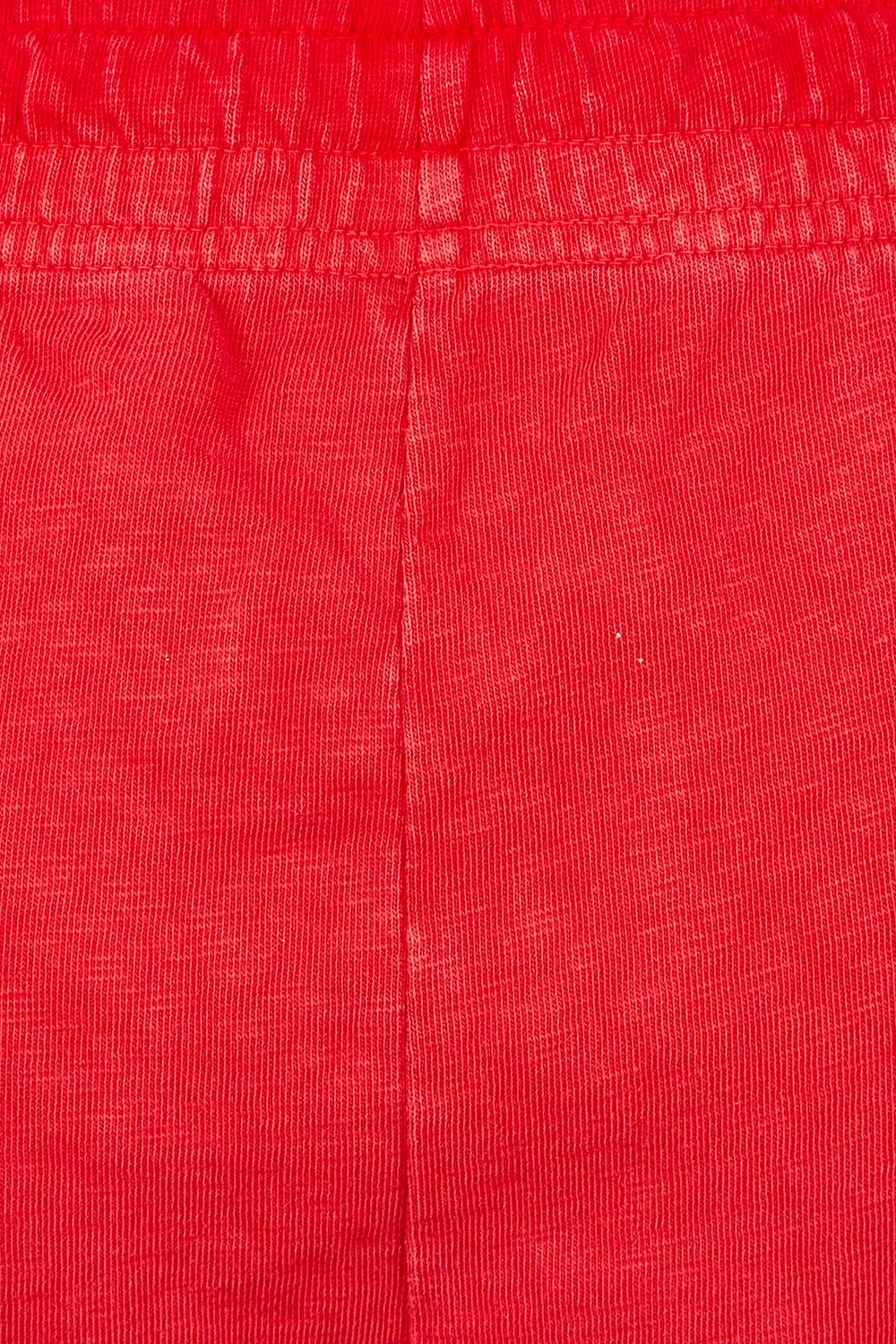 Product shot of the Fundamental Brunch Cotton Pant in colour Cranberry (Red), detail