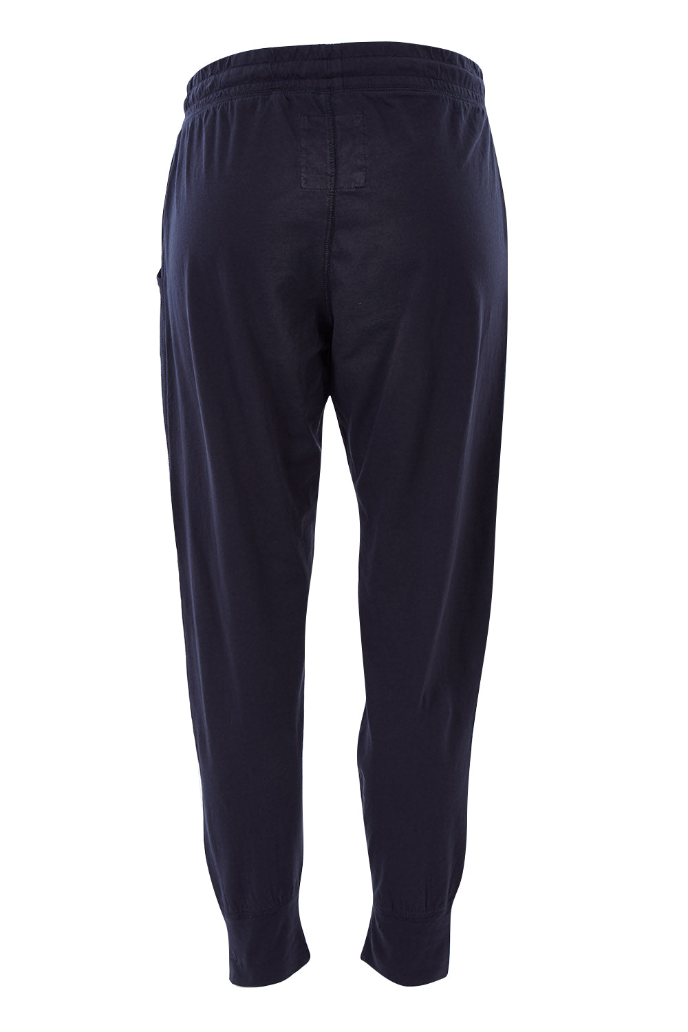 Product shot of the Fundamental Wash Out Pant in colour Navy (Blue), from the back