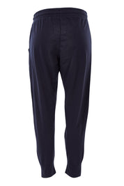 Product shot of the Fundamental Wash Out Pant in colour Navy (Blue), from the back