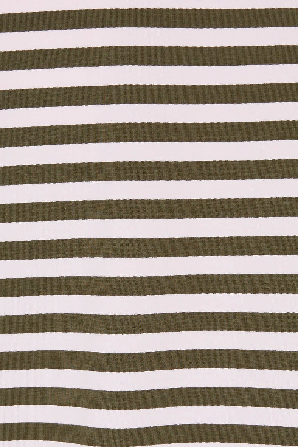Product shot of the Fundamental Lauren Stripe LS Tee in colour Pinkkhaki (Pink), detail