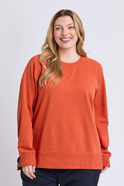 Fundamental Melbourne Cotton Crew – Brntorange