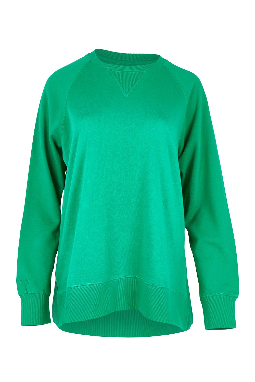 Fundamental Melbourne Cotton Crew - Turquoise
