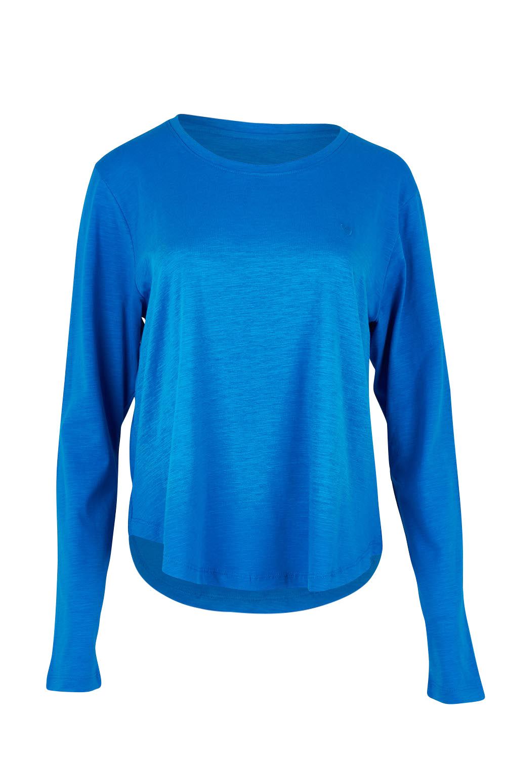 Fundamental Everyday Cotton Long Sleeve Tee – Royalblue