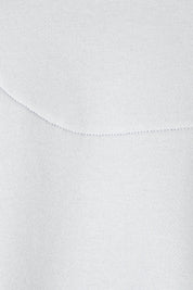 Product shot of the Fundamental Shelly Fleece Crew in colour Lightblue (Blue), detail