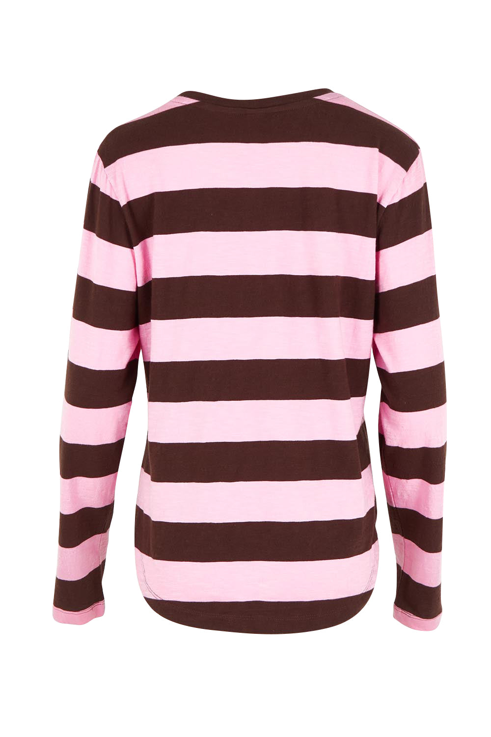 Fundamental Spritz Stripe Cotton Long Sleeve Tee – Coffeepink