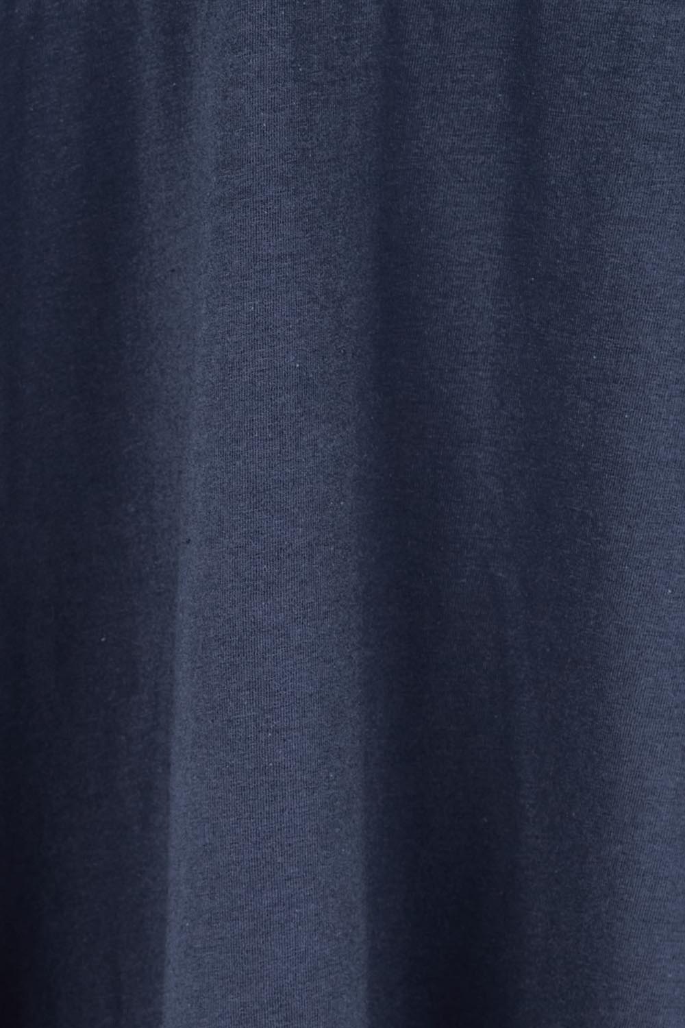 Product shot of the Fundamental Diana Cotton Tee Dress - Navy in colour Navy, showing detail
