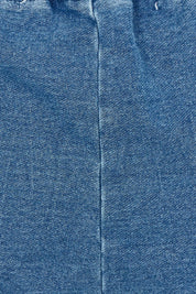 Product shot of the Fundamental Brunch Denim Look Pant in colour Bluedenim (Blue), detail
