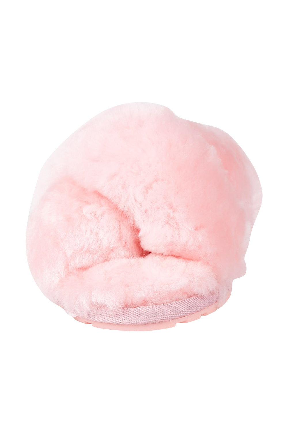 Product shot of the Mayberry Slipper Slide in colour Palepink (Pink), detail