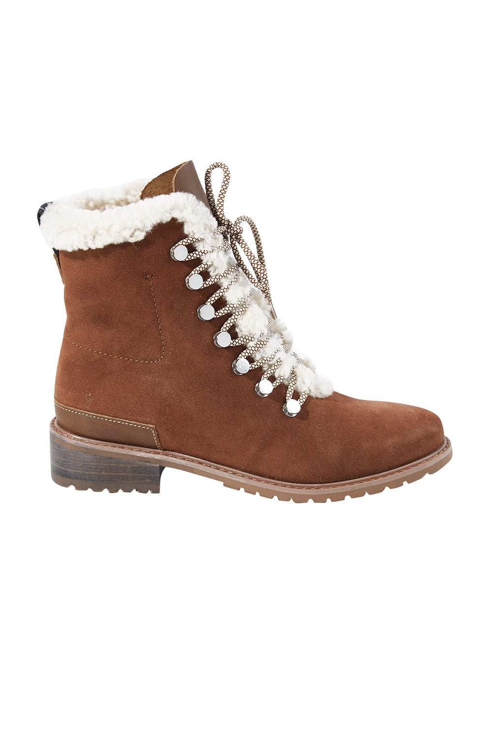 Product shot of the Billington Waterproof Boot in colour Oak, from the front
