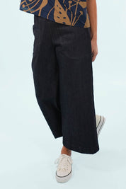 Lisa Denim Crop Pant - Denim