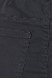 Product shot of the Holey Moleskin Trouser in colour Indigo (Blue), detail