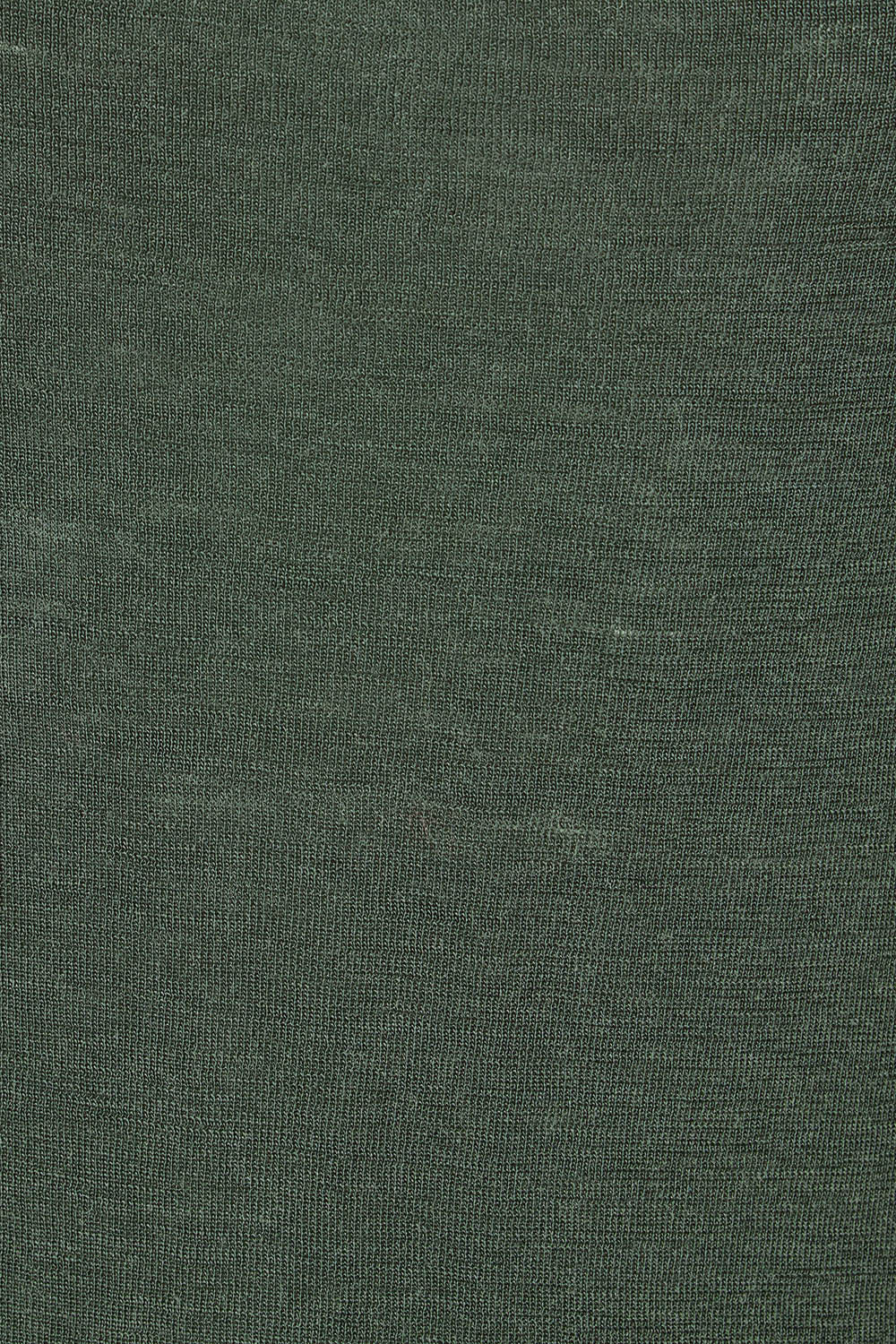 Product shot of the Holy Cowl Wool Top in colour Moss (Green), detail