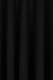 Product shot of the Merino Shear Delight Dress in colour Black (Black), detail