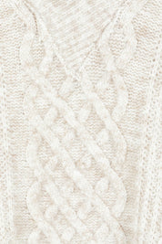 Product shot of the She's A Purla Sweater in colour Natural, detail