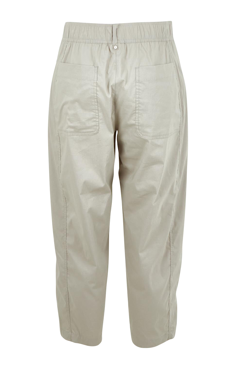 Product shot of the Pump It Up Pant – Barley in colour Barley, from the back