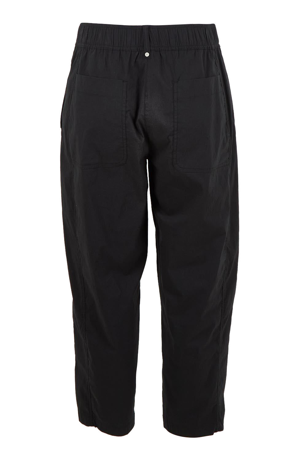 Product shot of the Pump It Up Pant – Black in colour Black, from the back