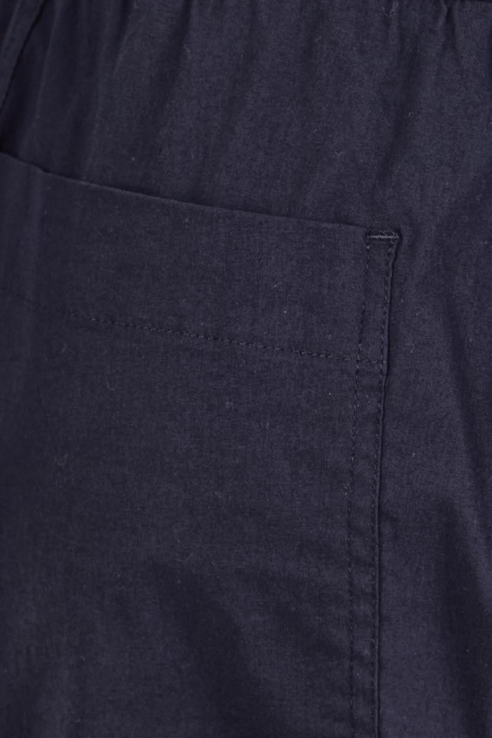 Product shot of the Pump It Up Pant – Navy in colour Navy, showing detail