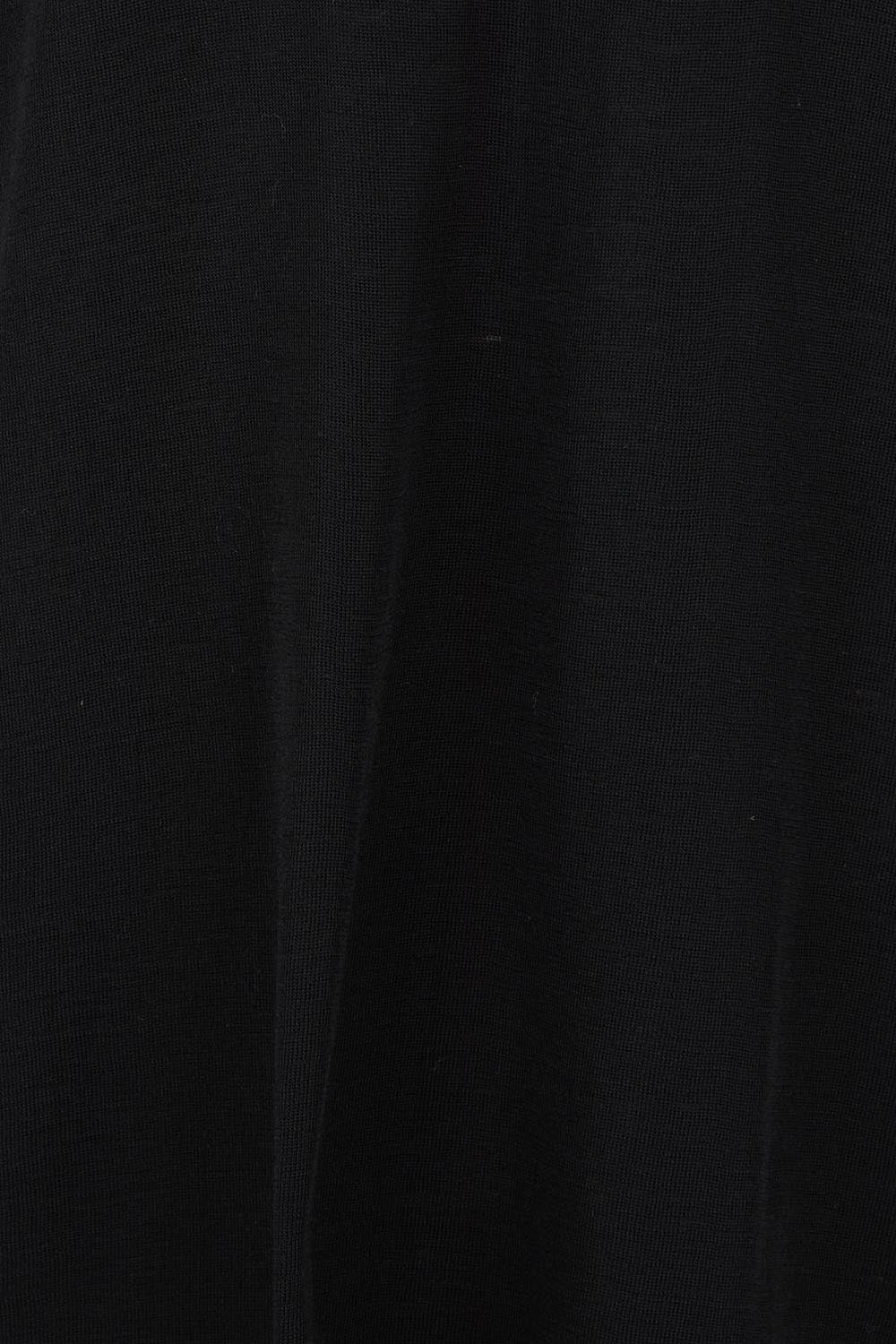 Shear Perfection Merino Wool Dress – Black