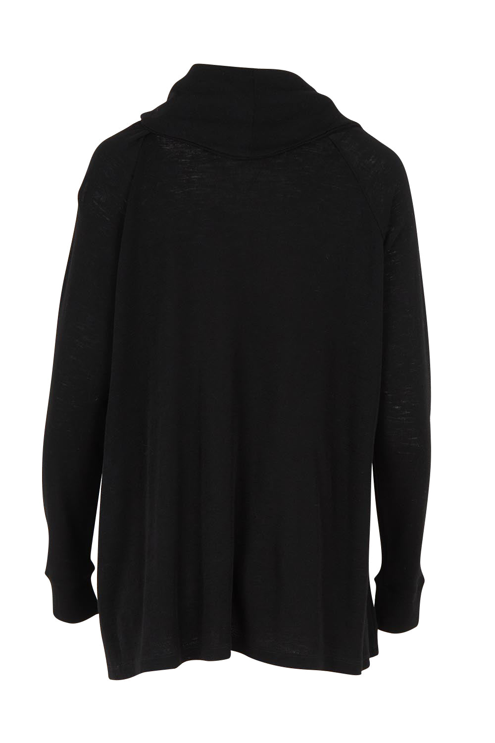 Product shot of the Good Stakes Top in colour Black (Black), from the back