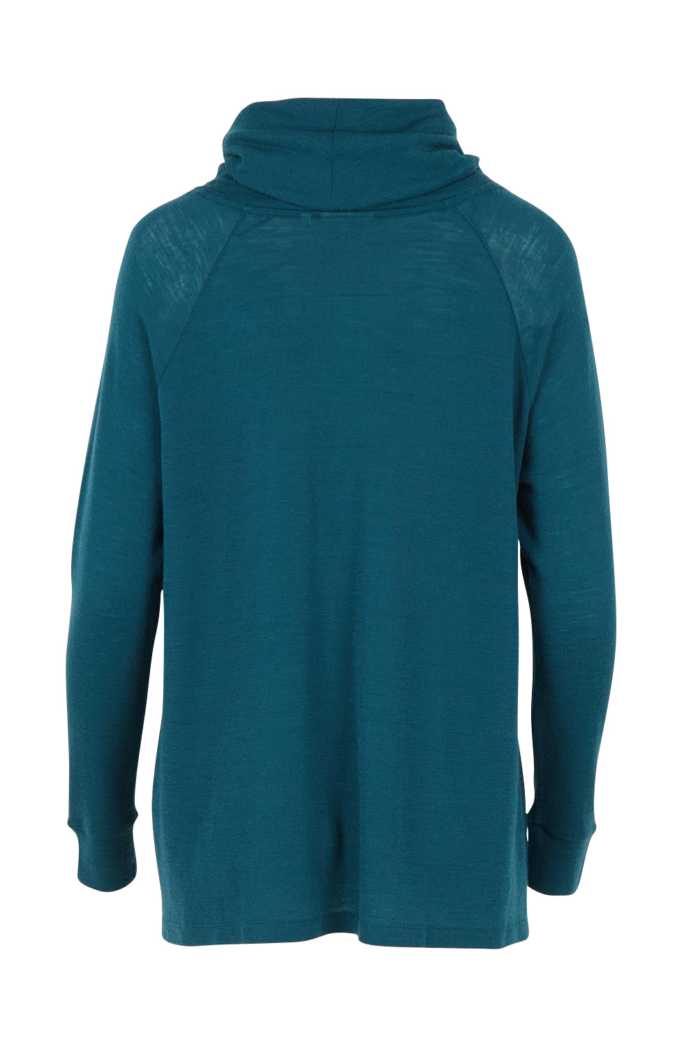 Product shot of the Good Stakes Top in colour Green (Green), from the back