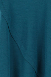 Product shot of the Good Stakes Top in colour Green (Green), detail