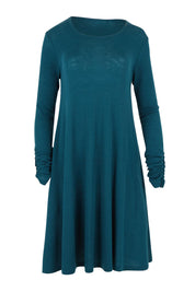 Delightful Merino Wool Dress – Green