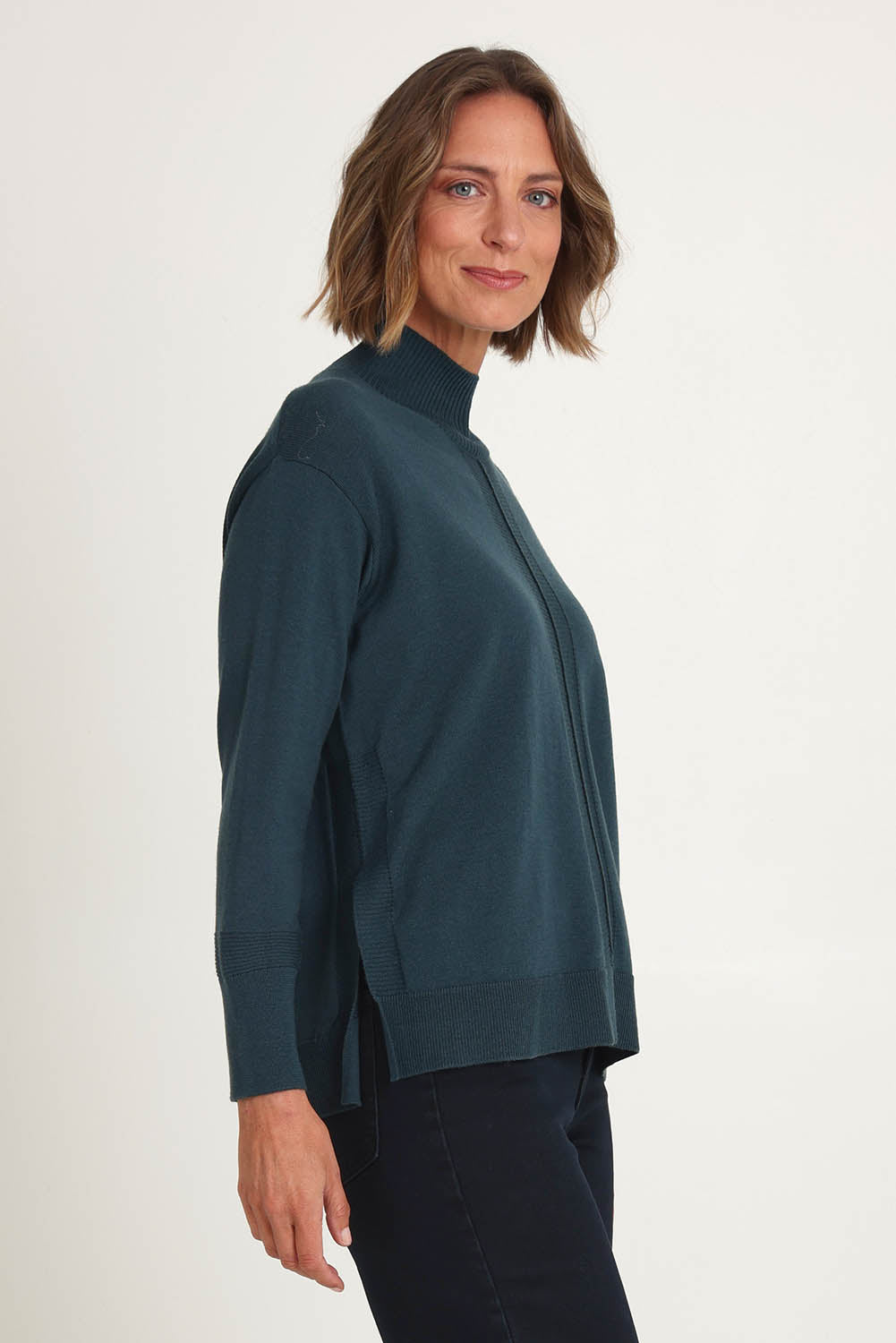 Roll With It Wool Jumper – Ivy