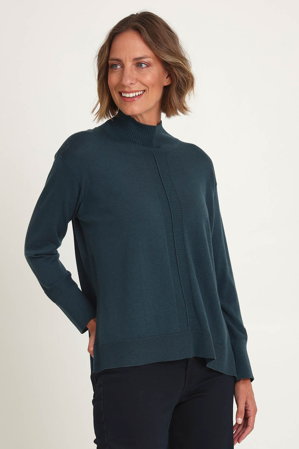 Roll With It Wool Jumper – Ivy
