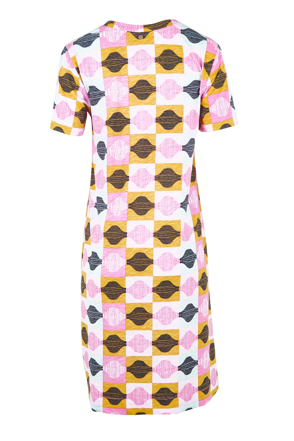 Product shot of the Oh Frock Dress – Rhythm in colour Rhythm, from the back