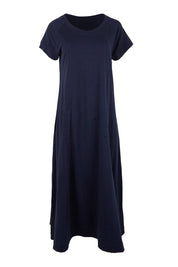 Product shot of the Seamingly Good Dress – Truenavy in colour Truenavy, from the front