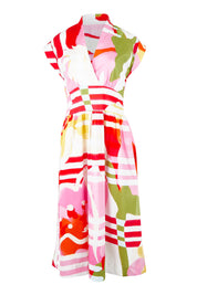 Product shot of the Gifted Dress – Podium in colour Podium, from the front