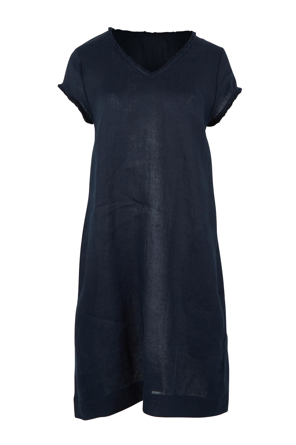 Product shot of the V Festival Dress – Truenavy in colour Truenavy, from the front