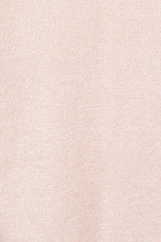 Product shot of the Alma Metallic Knit in colour Barepink (Pink), detail