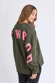 Elements Interval Cotton Crew – Khakicoral