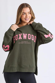 Elements Interval Cotton Crew – Khakicoral