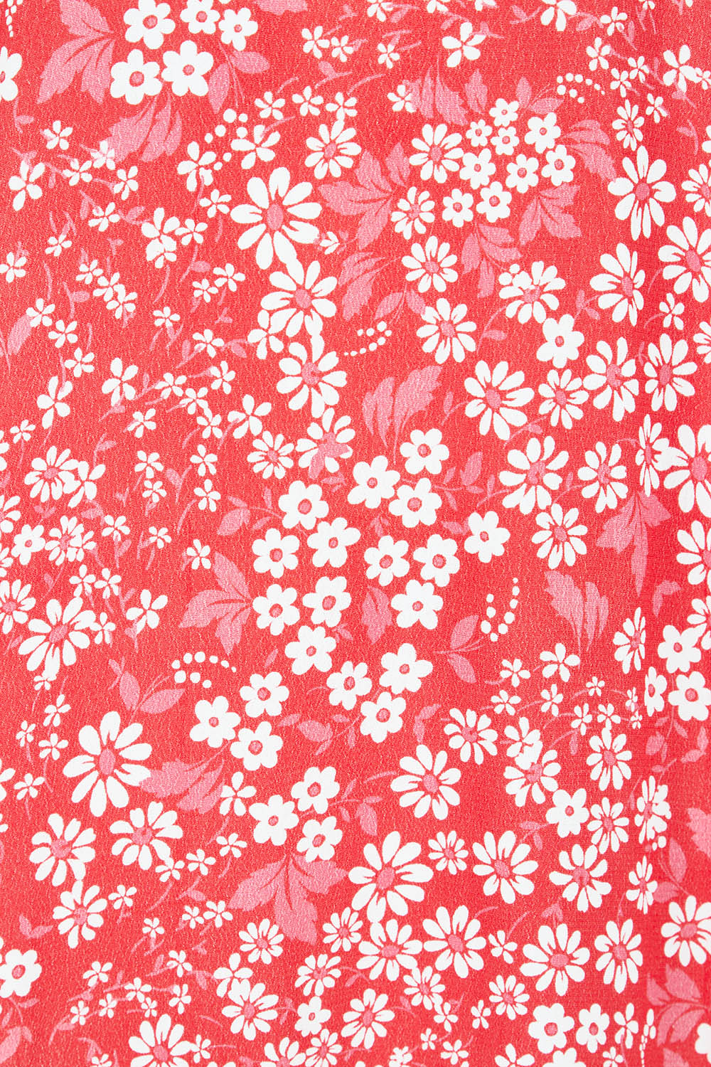 Product shot of the Ankara Dress in colour Red (Red), detail