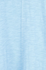 Product shot of the Leisure Recovery Cotton Dress in colour Blue (Blue), detail