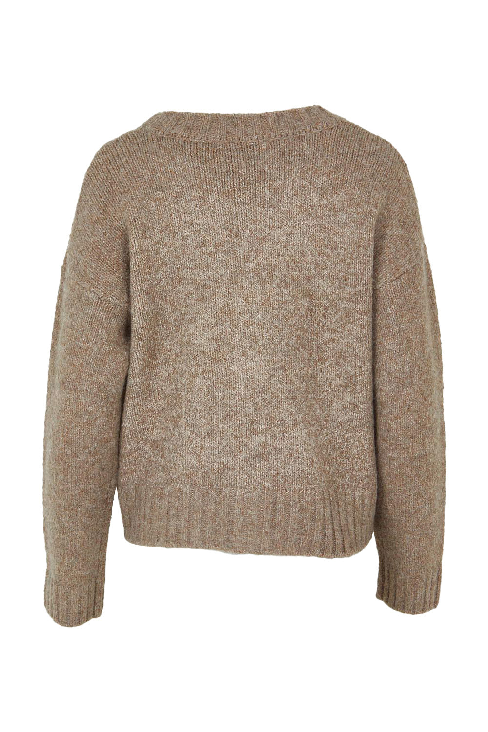 Preloved Jensen Button Cardi - Mushroom