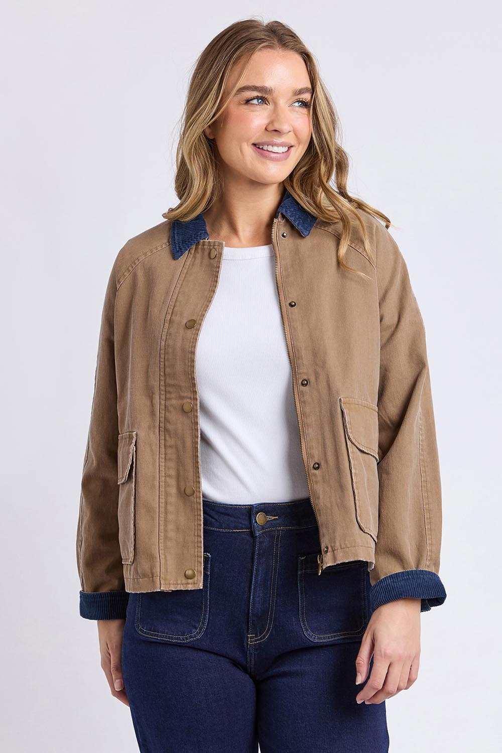 Colwood Cotton Blend Jacket – Toastcoco