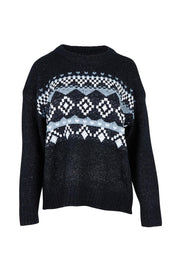 Panorama Knit – Drksapphir