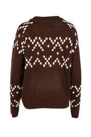 Polar Wool Blend Knit Crew – Coffee
