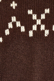 Polar Wool Blend Knit Crew – Coffee
