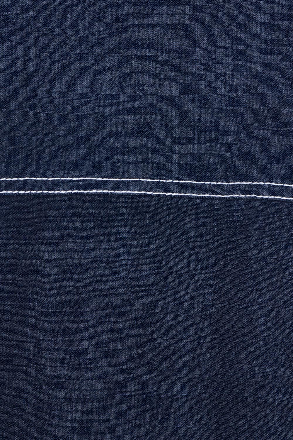 Product shot of the Sage Top – Dsapphire in colour Dsapphire, showing detail