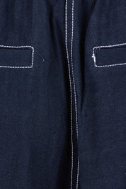 Product shot of the Sage Short – Dsapphire in colour Dsapphire, showing detail