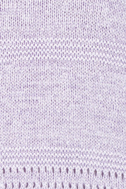 Product shot of the Sable Knit Top – Pastellila in colour Pastellila, showing detail