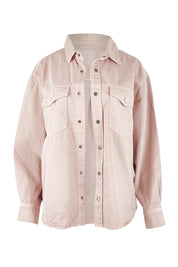 Daisy Denim Overshirt – Woodrose