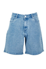 Product shot of the Elements Harley Short in colour Lightblue (Blue), from the front