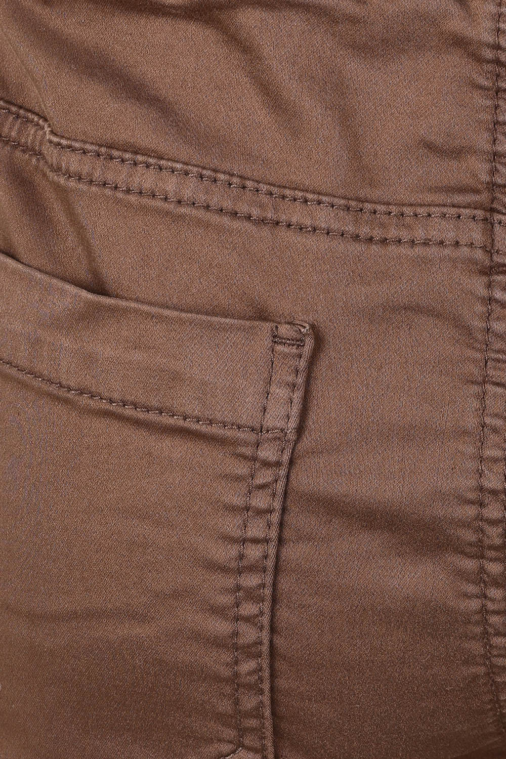 Product shot of the Elements Sylvia Cotton Blend Jogger in colour Chocolate, detail