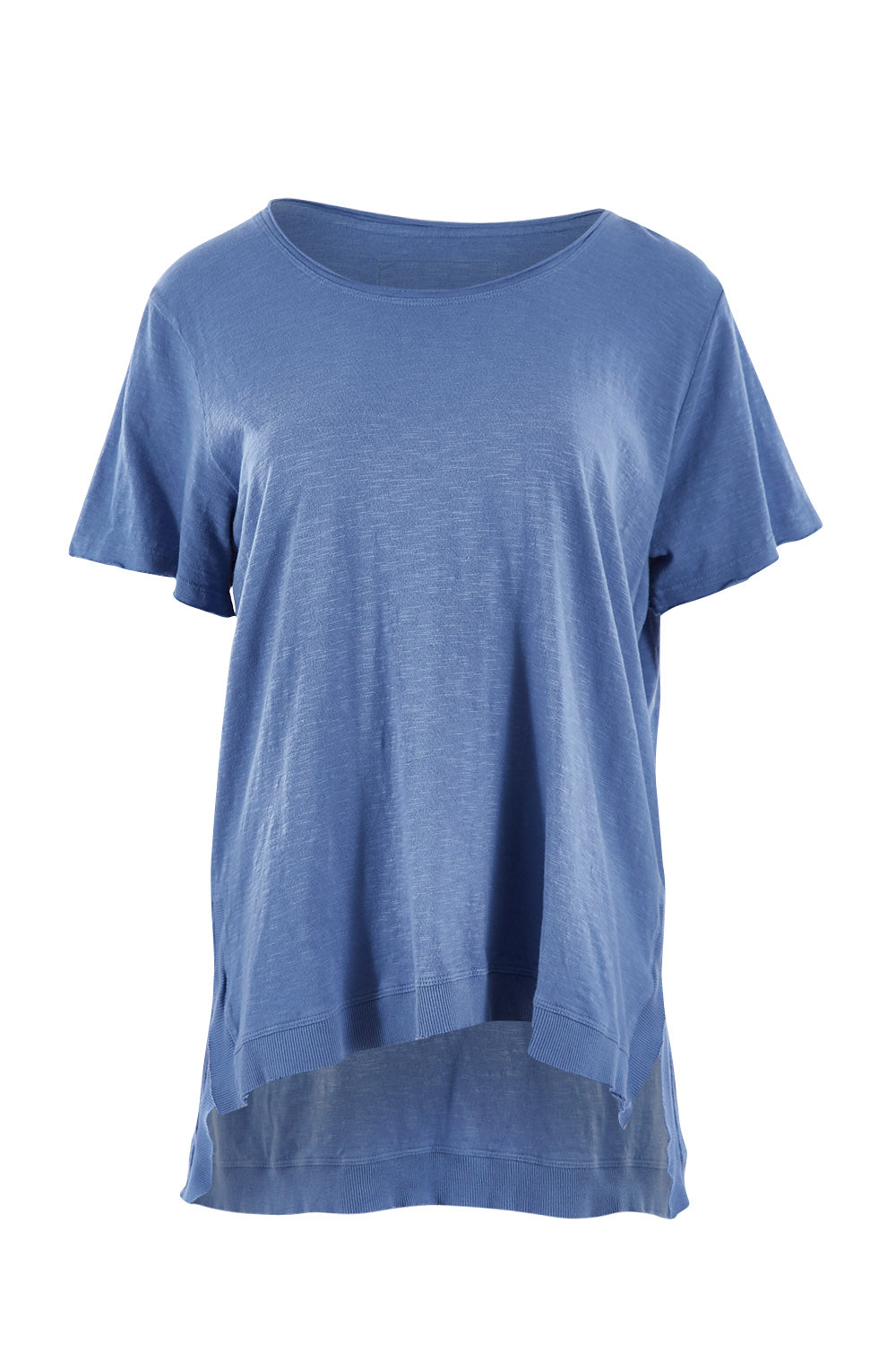 Product shot of the Elements Night Hawk Tee in colour Blue (Blue), from the front
