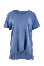 Product shot of the Elements Night Hawk Tee in colour Blue (Blue), from the front